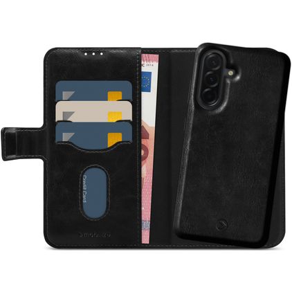 Mobilize Magnet Samsung Galaxy A36 Hülle Abnehmbare 2in1 Klapphülle Geldbörse - Schwarz