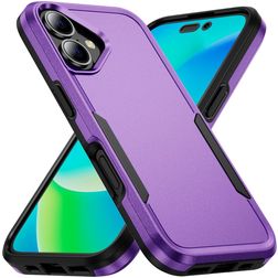 Mobigear Heavy Armor iPhone 16 Plus Hülle Hardcase Backcover Stoßfest - Lila