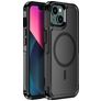 Mobigear Traveller iPhone 14 MagSafe Hülle Hardcase Backcover Stoßfest - Schwarz
