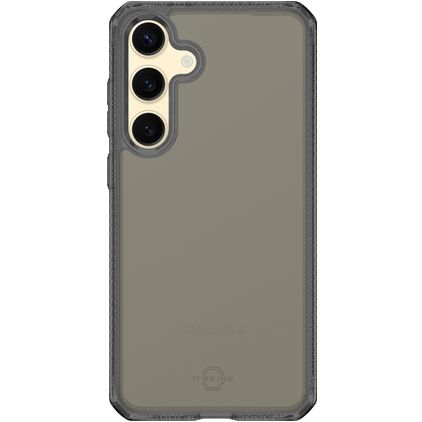 ITSKINS Level 2 SpectrumClear R Samsung Galaxy S25 Hülle Flexibles TPU Backcover Stoßfest - Smoke