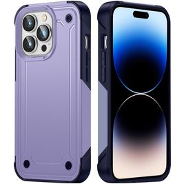 Mobigear Slim Armor iPhone 14 Pro Max Hülle Hardcase Backcover Stoßfest - Lila