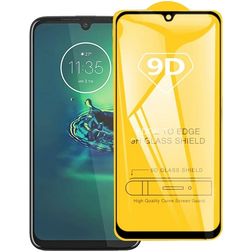 Mobigear Premium Motorola Moto G8 Plus Panzerglas Displayschutz - Hüllenfreundlich - Schwarz