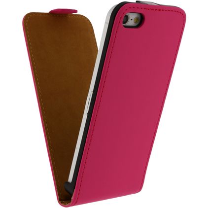 Mobilize Ultra Slim Flip iPhone 5 Flipcase - Fuchsia
