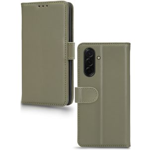 Mobilize Premium Gelly Wallet Samsung Galaxy A57 Hülle Klapphülle Geldbörse - Grün