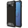 Mobigear Outdoor Samsung Galaxy S10 Hülle Hardcase Backcover Stoßfest - Schwarz