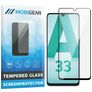 Mobigear Premium Samsung Galaxy A33 Panzerglas Gehärtetes Glas Displayschutz - Hüllenfreundlich - Schwarz