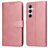 Mobigear Wallet Samsung Galaxy A36 Hülle Klapphülle Geldbörse - Roségold