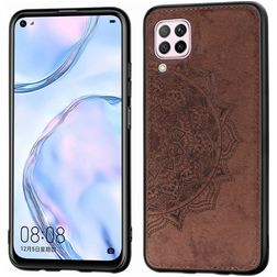 Mobigear Mandala Huawei P40 Lite Hardcase Backcover - Braun