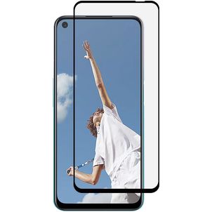 Mobigear Premium OPPO A52 Panzerglas Gehärtetes Glas Displayschutz - Hüllenfreundlich - Schwarz