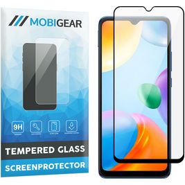 Mobigear Premium Xiaomi Redmi 10C Panzerglas Gehärtetes Glas Displayschutz - Hüllenfreundlich - Schwarz Mobigear Premium Xiaomi Redmi 10C Panzerglas Gehärtetes Glas Displayschutz - Hüllenfreundlich - Schwarz