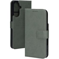 Mobiparts Classic Wallet Samsung Galaxy A37 MagSafe Hülle Klapphülle - Stone Green