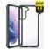 ITSkins SupremeClear Samsung Galaxy S21 Plus Hülle Hardcase Backcover Stoßfest - Transparent / Schwarz
