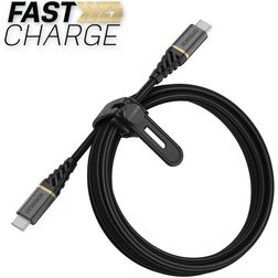 Otterbox Nylon Braided USB-C auf USB-C Kabel 2 Meter - Schwarz