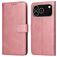 Mobigear Wallet iPhone 17 Pro Hülle Klapphülle Geldbörse - Roségold