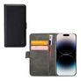 Mobilize Classic Gelly Wallet iPhone 14 Pro Hülle Klapphülle Geldbörse - Schwarz