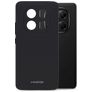 Mobilize Rubber Gelly Xiaomi Redmi Note 14 Pro 5G Hülle Flexibles TPU Backcover - Schwarz