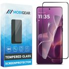 Mobigear Premium Motorola Edge 60 Pro Panzerglas Gehärtetes Glas Displayschutz - Hüllenfreundlich - Schwarz