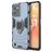 Mobigear Armor Ring Realme C31 Hülle Hardcase Backcover Stoßfest mit Ringhalter - Blau