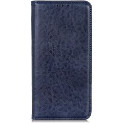 Mobigear Classic Elegance OPPO A54 5G Hülle Klapphülle Geldbörse - Blau