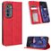 Mobigear Sensation Motorola Edge (2022) Hülle Klapphülle Geldbörse - Rot