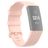 Mobigear Cross Silikon Fitbit Charge 3 Armband Dornschließe - Pink