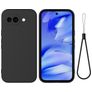 Mobigear Rubber Touch Google Pixel 10a Silikon Hülle Backcover - Schwarz