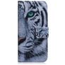 Mobigear Design Xiaomi Redmi Go Hülle Klapphülle Geldbörse - Tiger