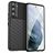 Mobigear Groove Samsung Galaxy S23 Hülle Flexibles TPU Backcover - Schwarz