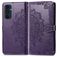 Mobigear Mandala Samsung Galaxy A16 Klapphülle Portemonnaie - Lila