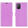Mobigear Classic POCO M3 Hülle Klapphülle Geldbörse - Lila