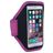 Mobigear Handyhalterung Joggen iPhone 6s Sporthülle Neopren Sportarmband - Magenta
