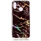 Mobigear Marble Huawei P20 Lite (2018) Hülle Flexibles TPU Backcover - Schwarz