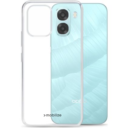 Mobilize Gelly Case Durchsichtig OPPO A6x Hülle Flexibles TPU Backcover - Transparent