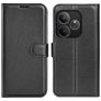 Mobigear Classic Realme GT 6 Hülle Klapphülle Geldbörse - Schwarz