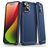 Mobigear Slim Armor iPhone 15 Plus Hülle Hardcase Backcover Stoßfest - Marineblau