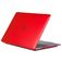 Mobigear Glossy MacBook Air 13 Zoll (2018-2020) Hardcase Hülle MacBook Case - Rot - Model A1932 / A2179 / A2337