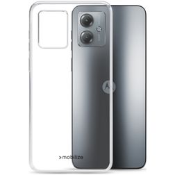 Mobilize Gelly Durchsichtig Motorola Moto G14 Hülle Flexibles TPU Backcover - Transparent