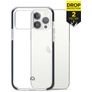 Mobilize Shatterproof iPhone 13 Pro Max Hülle Hardcase Backcover Stoßfest - Transparent / Schwarz