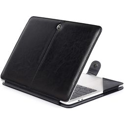 Mobigear Business MacBook Pro 13 Zoll (2016-2023) Hülle MacBook Cover - Schwarz - Model A1706 / A1708 / A1989 / A2159 / A2289 / A2251 / A2338