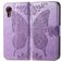 Mobigear Butterfly Samsung Galaxy Xcover 7 Hülle Klapphülle Geldbörse - Lila