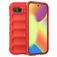 Mobigear Bumpy Google Pixel 10a Hülle Flexibles TPU Backcover - Rot