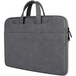 Mobigear London Laptop Aktentasche 13 - 14 Zoll Laptoptasche + Handgriff - Dark Gray