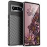 Mobigear Groove Google Pixel 7 Pro Hülle Flexibles TPU Backcover - Schwarz