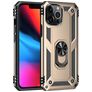 Mobigear Armor Ring iPhone 13 Pro Max Hülle Hardcase Backcover Stoßfest mit Ringhalter - Gold