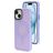 Mobiparts Hardcover iPhone 15 MagSafe Hülle Hardcase Backcover - Satin Lila
