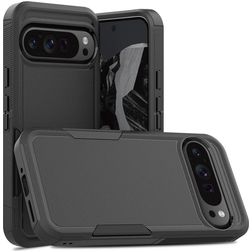 Mobigear Heavy Armor Google Pixel 9 Pro XL Hülle Hardcase Backcover Stoßfest - Schwarz