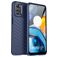 Mobigear Groove Motorola Moto E32s Hülle Flexibles TPU Backcover - Blau