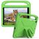 Mobigear AeroArmor iPad 7 (2019) Tablet Hülle für Kinder mit Tragegriff + Stifthalter - Grün