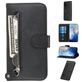 Mobigear Zipper Samsung Galaxy S20 Hülle Klapphülle Geldbörse - Schwarz