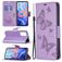 Mobigear Butterfly POCO M4 Pro 5G Hülle Klapphülle Geldbörse - Lila